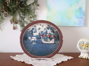 ARABIA / Helja ヘルヤ Matkalla kotiin 陶板 No.6323