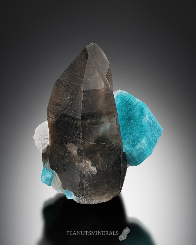 スモーキークォーツ / アマゾナイト【Smoky Quartz with Amazonite】アメリカ産