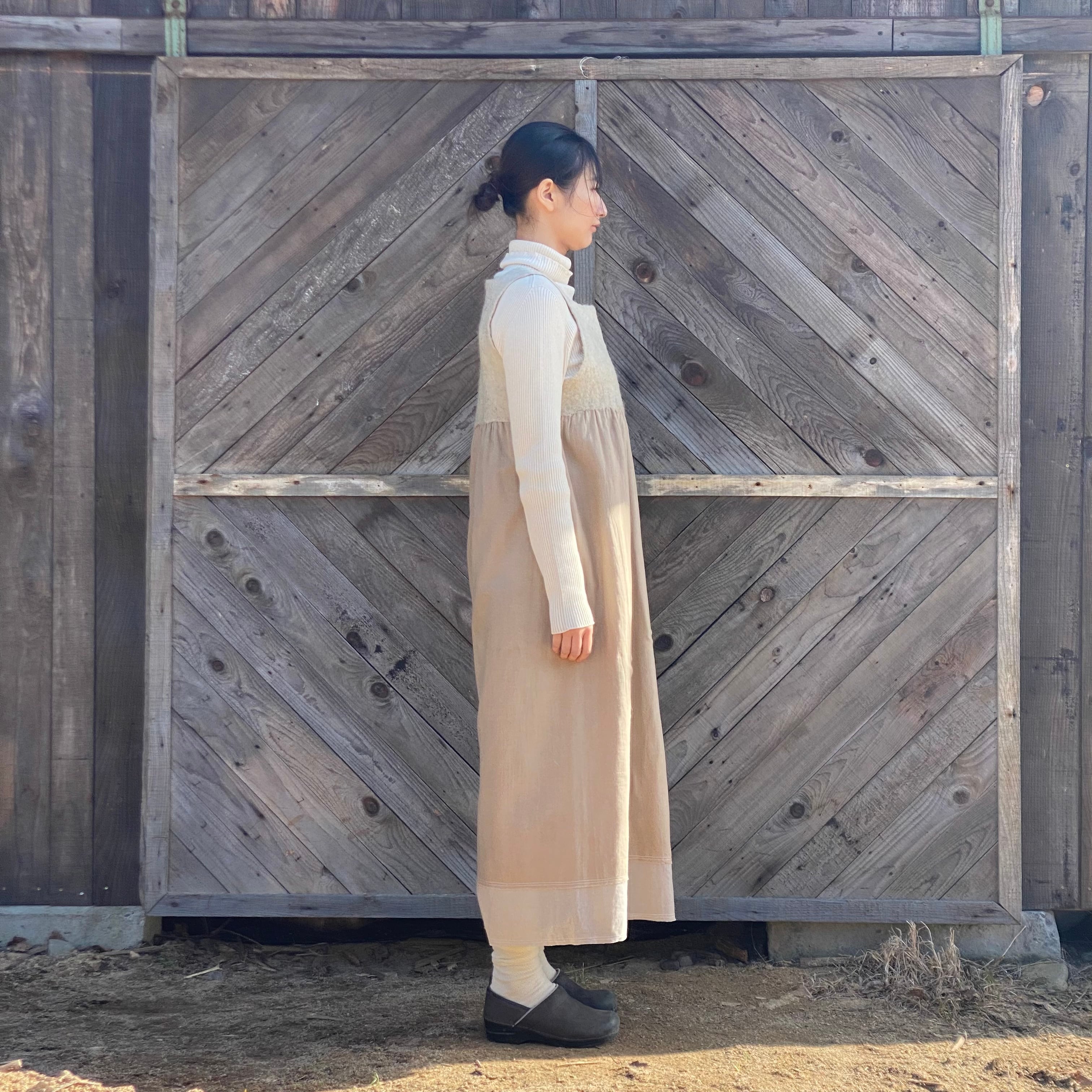 OPCL2-23008 ワンピースコリーヌ サイズ2 緑 | 粗清草堂