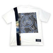 【tshirts126】L size KIMONO T-SHIRTS white
