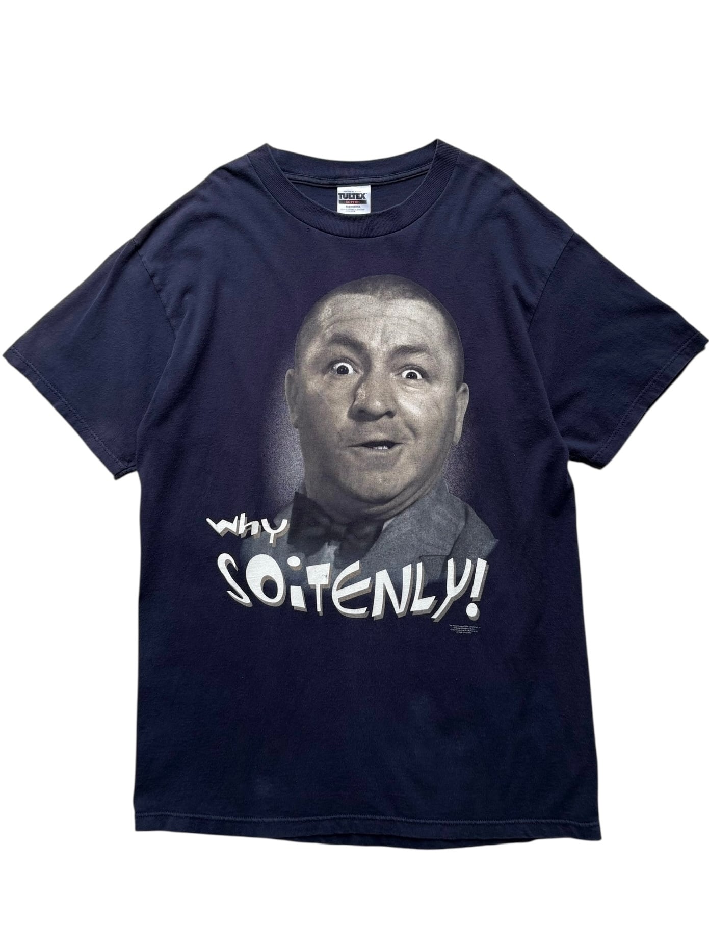 90's “The Three Stooges” CURLY Photo Print Tee | FRISKY 古着屋 中目黒