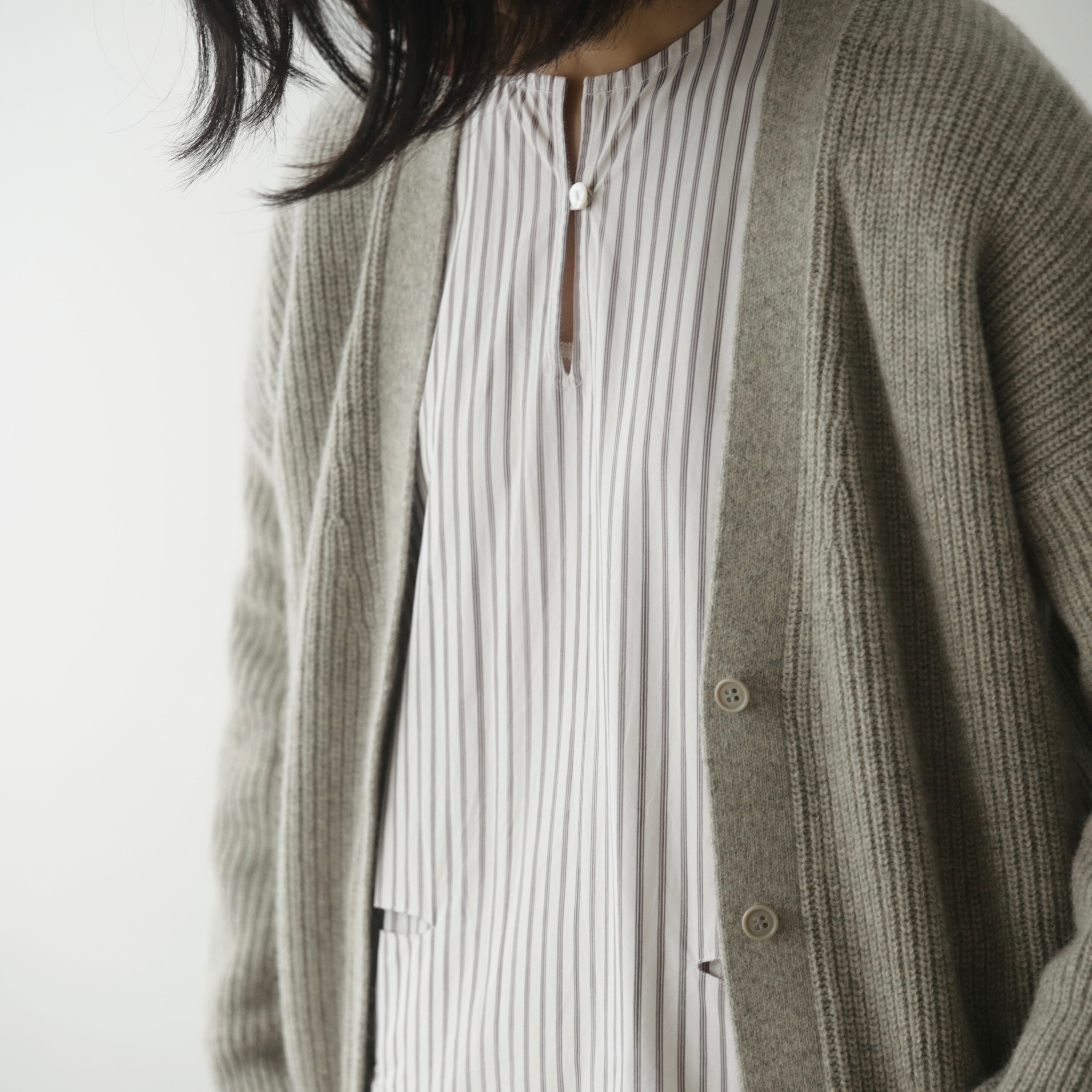 vie（エヴァムエヴァ）カーディガン evameva ウールフォックスカーディガン | Vie