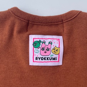 [受注生産] FACE SLIM T - Brown