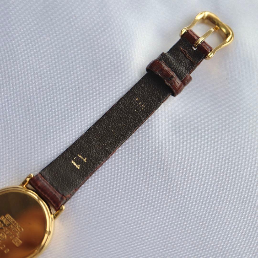 SEIKO エクセリーヌ シェル 4Pダイヤ レディース腕時計 16657 | classico