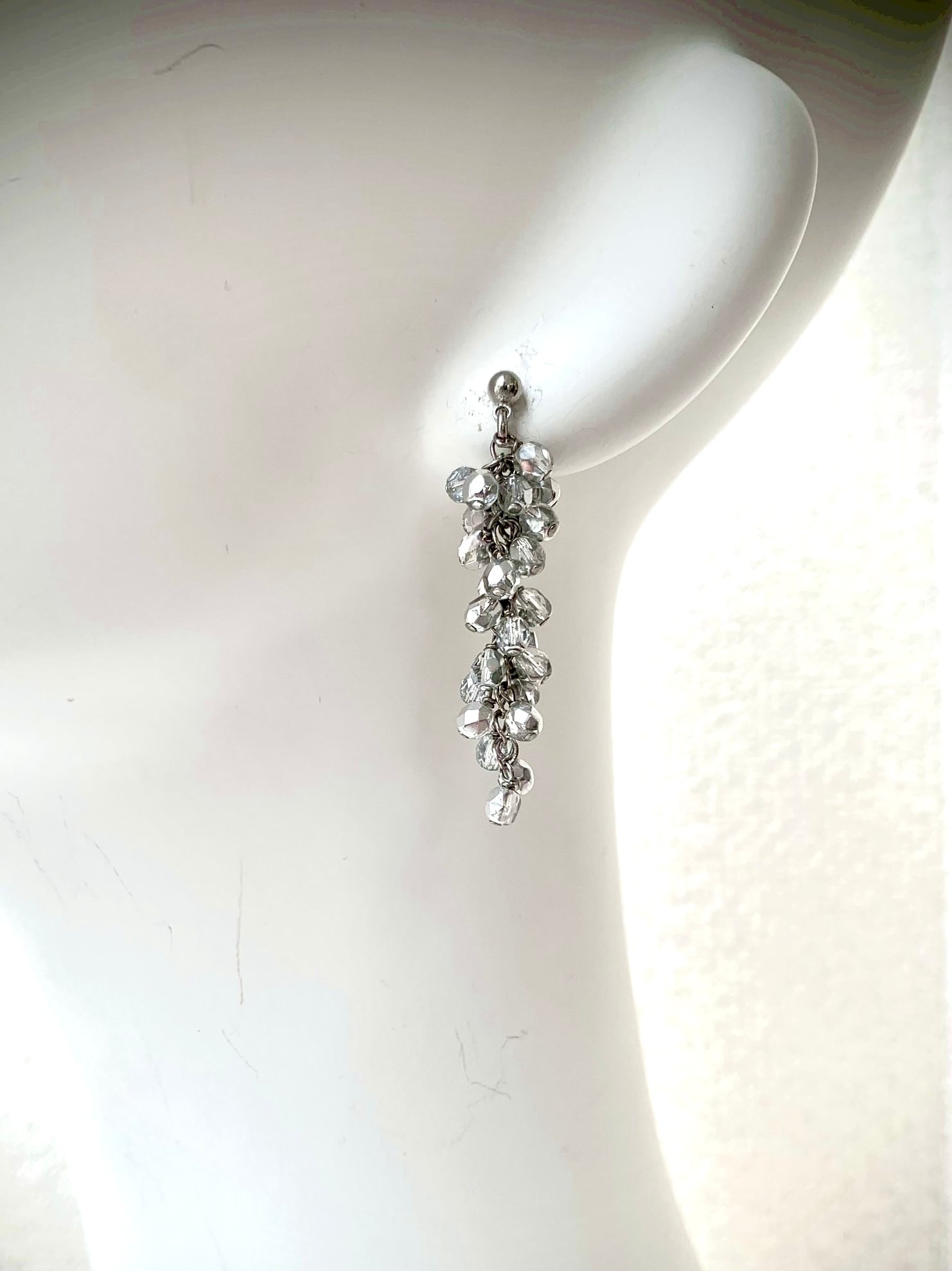 czech grass sparkle earrings | La Chiave online shop