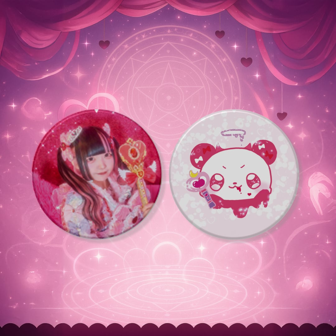 羽魔あいむ生誕グッズ♡【缶バッチセット】