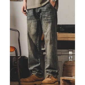 パッチポケットヴィンテージデニムパンツ 10214