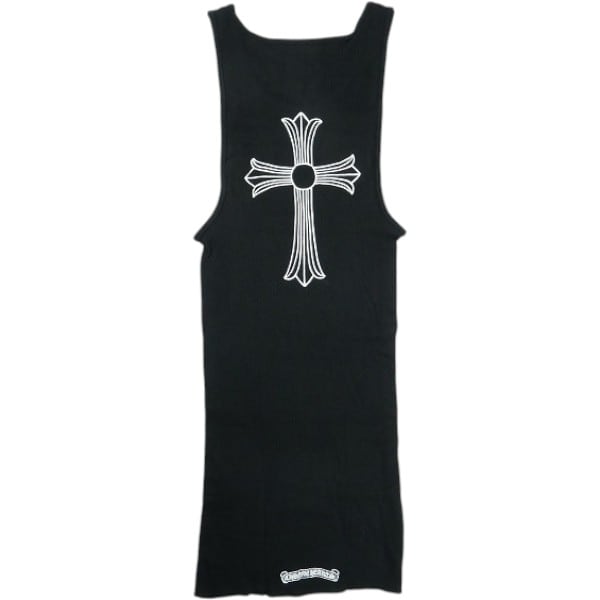 Size【XL】 CHROME HEARTS クロム・ハーツ T-BAR CROSS RIB TANK TOP