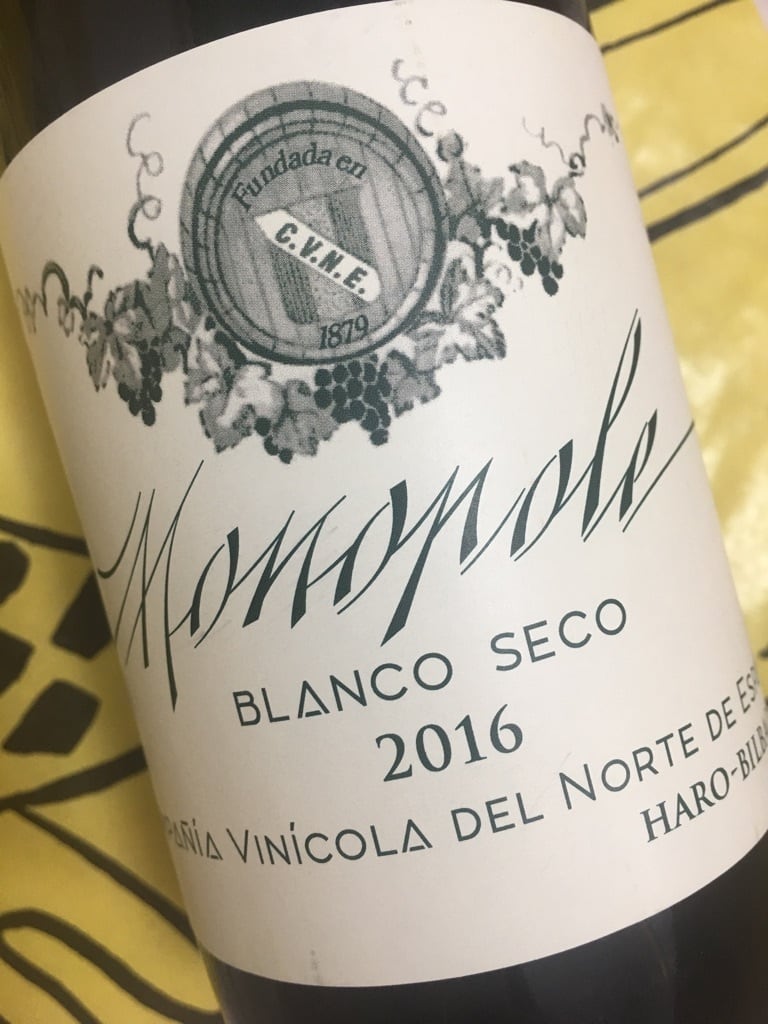 リオハ・ブランコ モノポール・クラッシコ　2019　クネ　白ワイン
