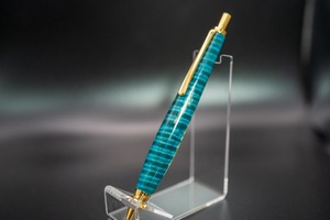 アウトレット品 【碧い海】スタビライズドウッド トチ 縮杢