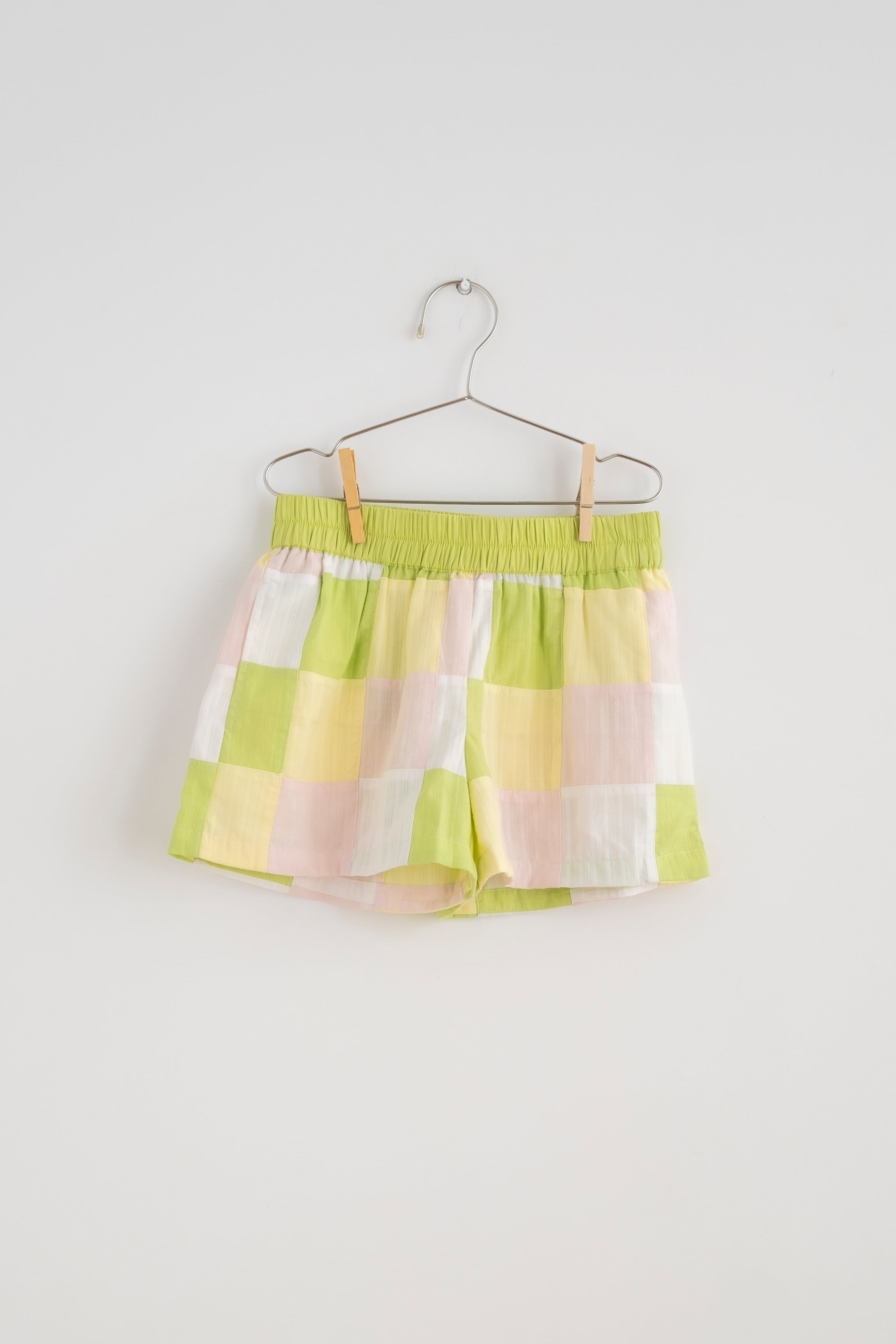 FISH&KIDS】PASTEL PATCHWORK SHORT | Koromo