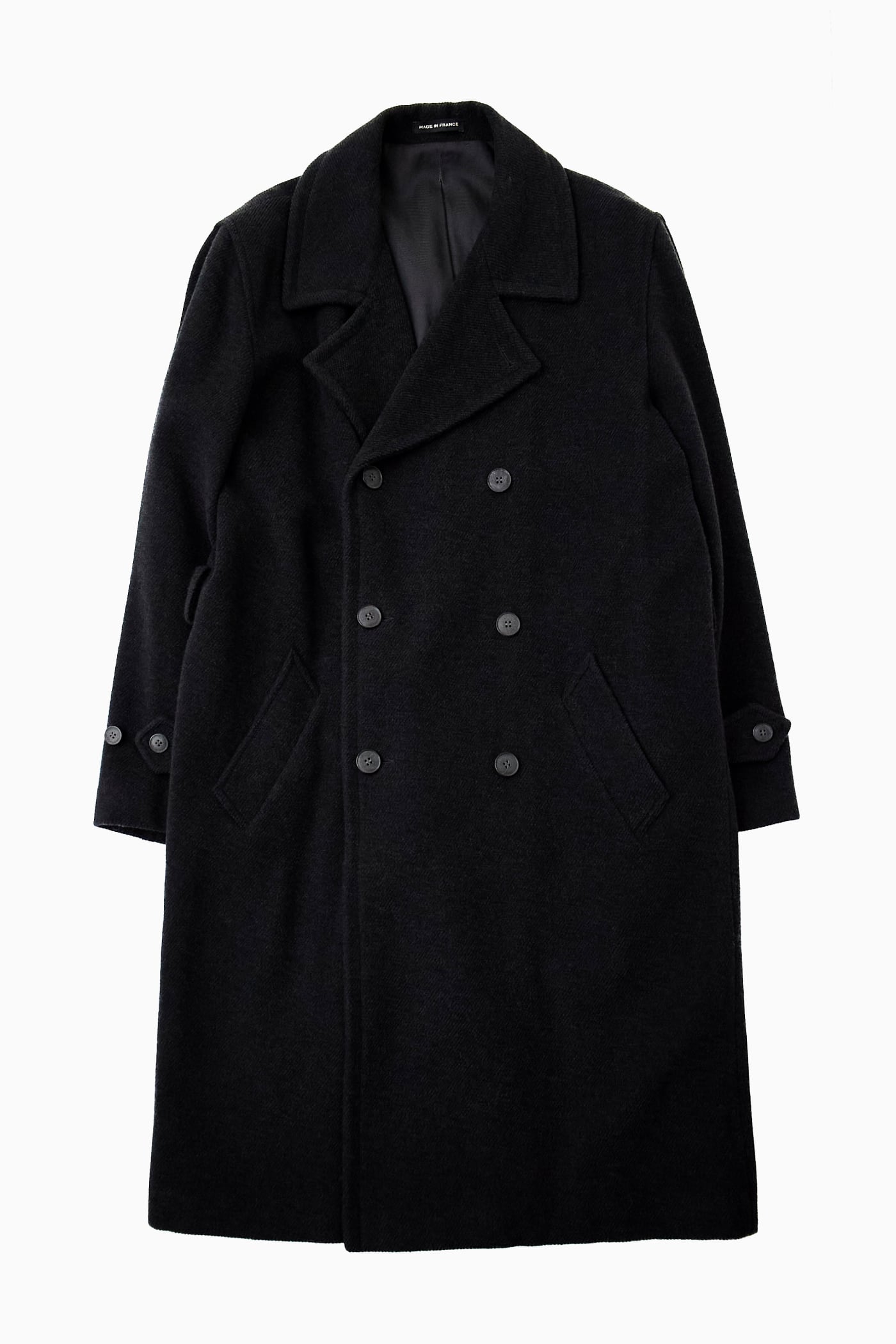 【希少フランス製】agnès b. homme アニエスベー ダブルブレストコート