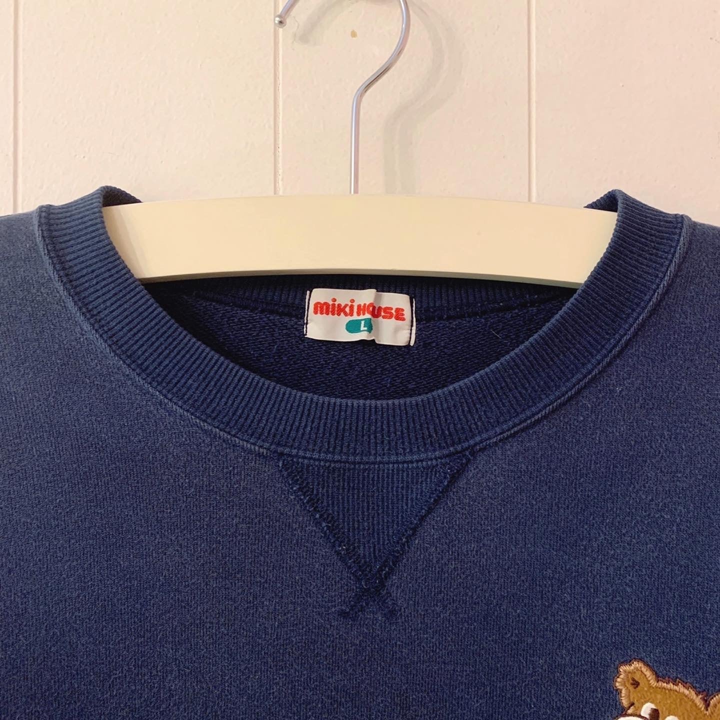 MIKIHOUSE / bear wappen sweat