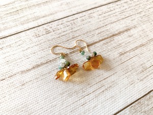 p_33シトリン（ピアス・イヤリング）