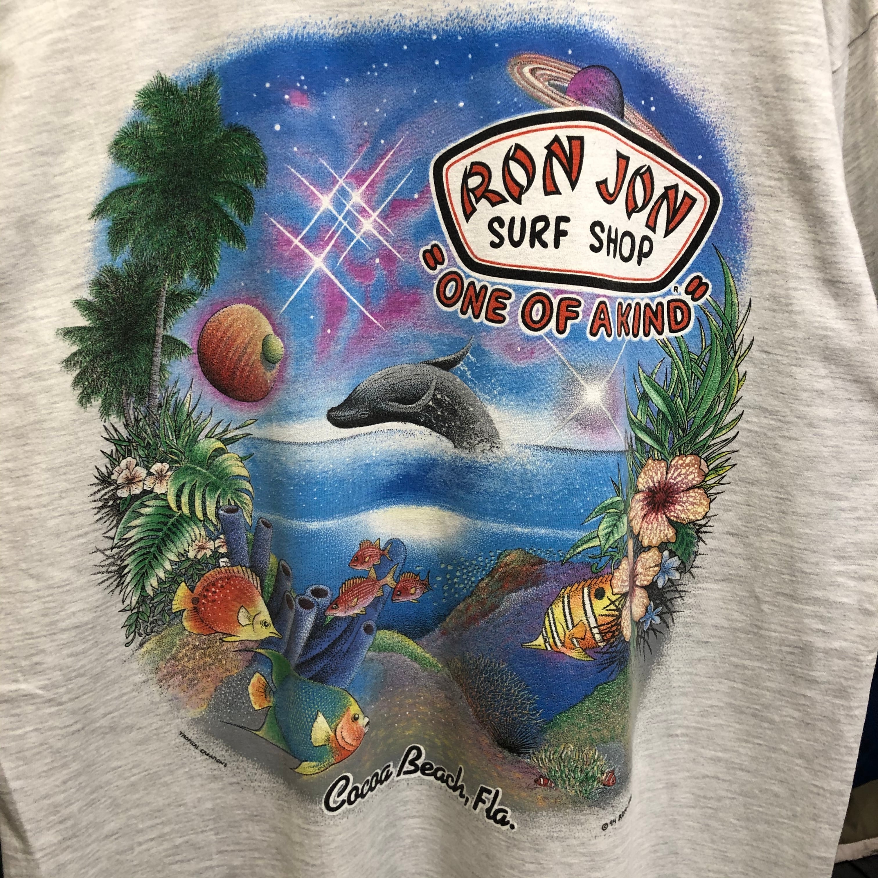 80年代　RON JON USA製　スウェットシャツ