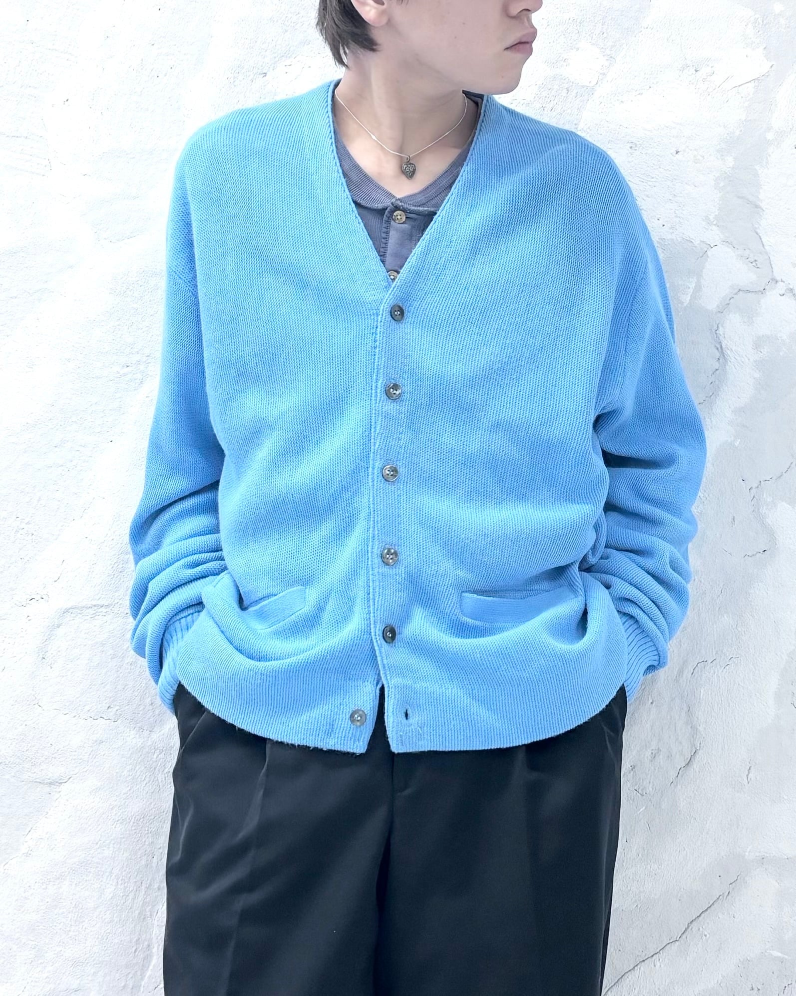 80s ROBERT BRUCE Faded cardigan/80年代 ロバートブルース アーノルド