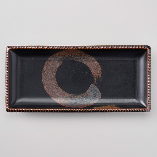 天目刷毛長角皿