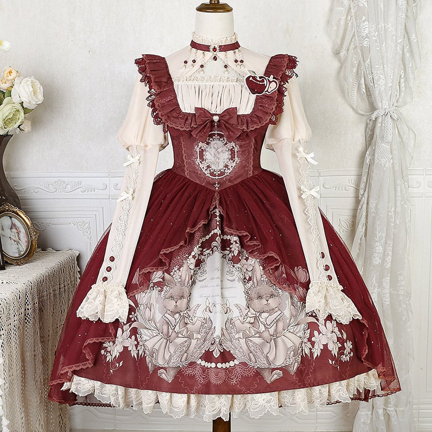 ロリィタジャンパースカート クラシック＆トラディション ポリエステル