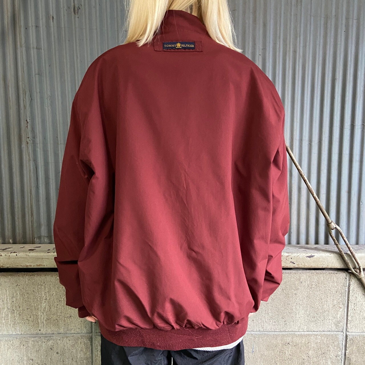 90年代 TOMMY HILFIGER トミーヒルフィガー フリースライナー スイング 