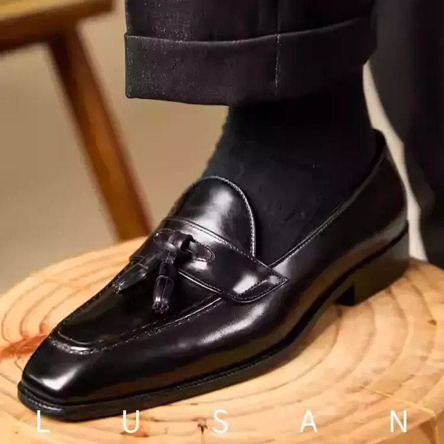 タッセル付き スリッポン ローファー 2color SH0117