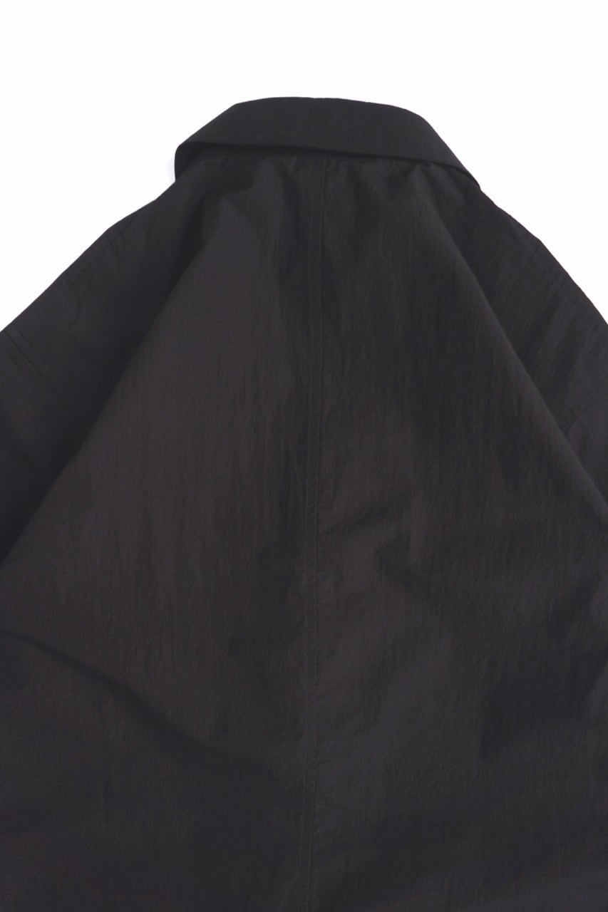 Paper Like Lapeled Shirt Jacket