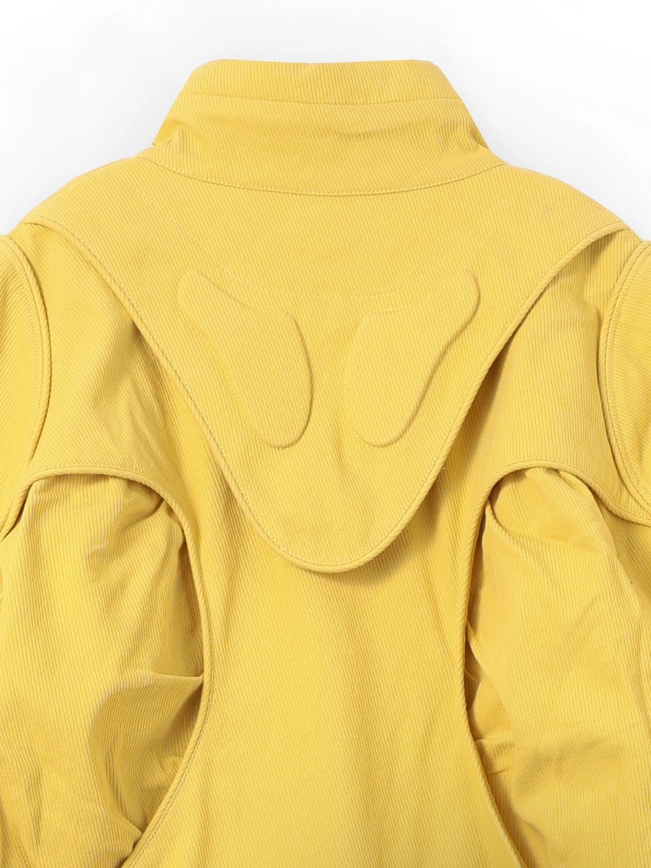 54A0 Pleated Armored Racer Jacket