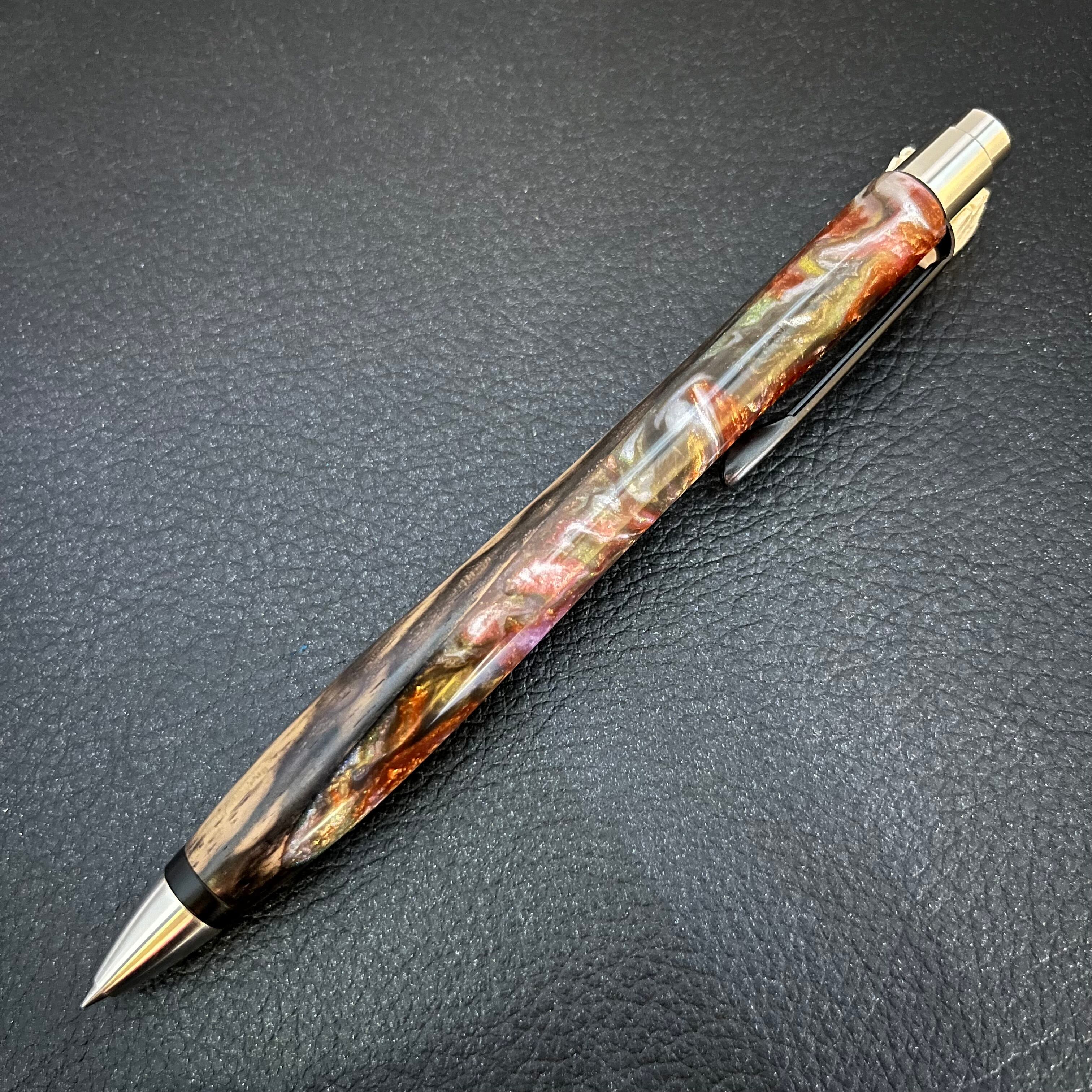 黒柿ハーモニックウッド-3922】ボールペン | 匠衆・朱椿粋