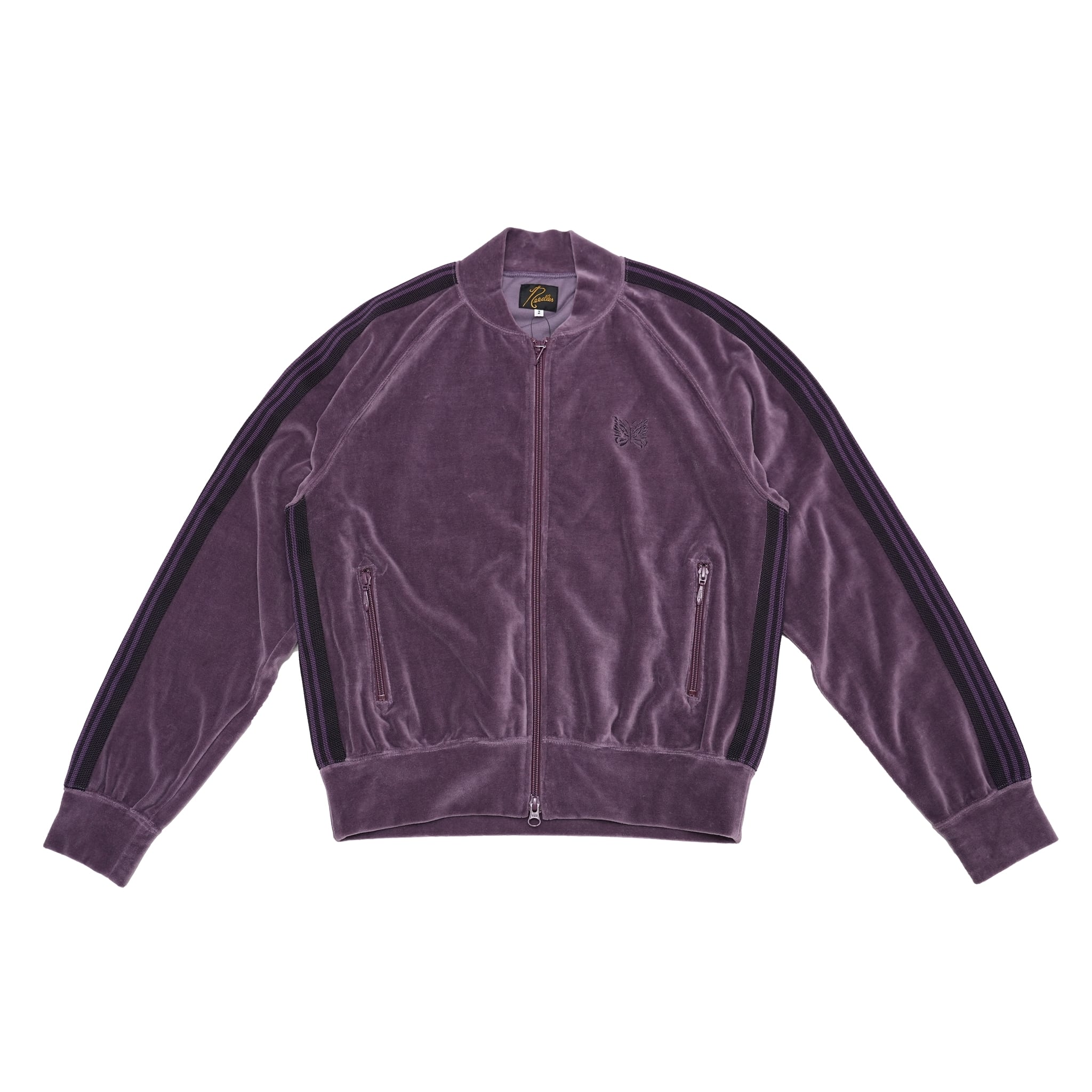 Needles ニードルズ / R.C TRACK JACET - C/PE VELOUR - Purple R.C 