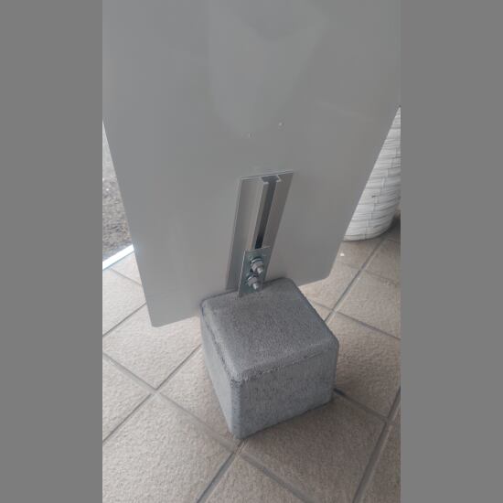 【デザイン＆印刷込み】屋外 片面 シンプルブロック看板【300×750】 スタンド看板 BLOCK SIGN 店舗看板 プチプラ看板 プレート看板 プリントコミコミセット
