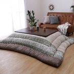 コストコ再販商品 こたつ掛布団 205x285cm クラシック グリーン
