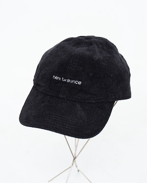 "New Balance" embroidery corduroy cap
