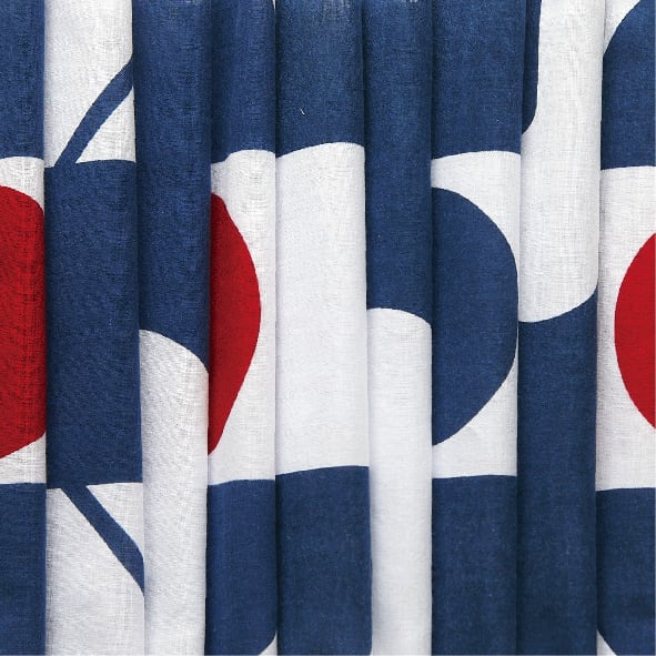 天然藍染 手ぬぐい】OSAKA｜シマダタモツ 氏｜GOTOUCHIシリーズ