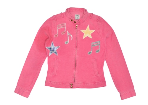 DoReMi Unique Series – corduroy pink jacket