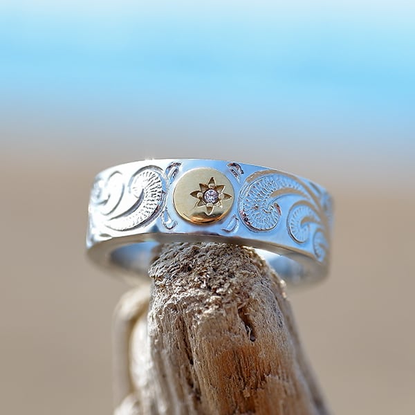 ベネチアグラス＋925シルバー の豪華な指輪 楽天市場】ベネチアンガラスの指輪 サイズ スクードリング