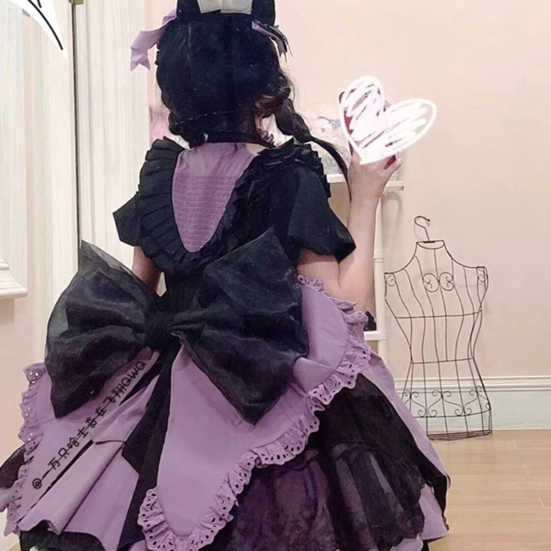 Lolita ロリータ ワンピース アイドル 魔法少女 ゆめかわ ねこ耳 りぼん