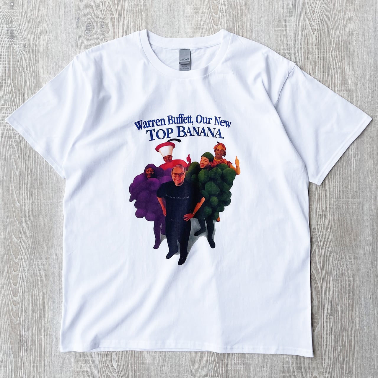 Buffett tee (ウォーレンバフェットTシャツ) | 裏山urayama