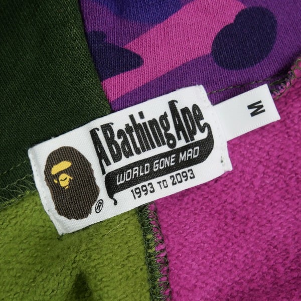 Size【M】 A BATHING APE ア ベイシング エイプ COLOR CAMO SEPARATE