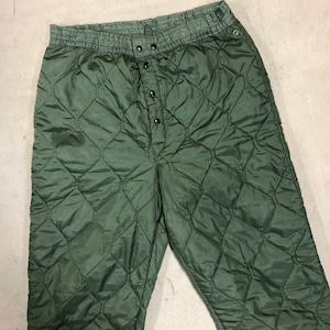 1960'S US AIR FORCE CWU-9/P QUILTING TROUSERS NYLON PANT