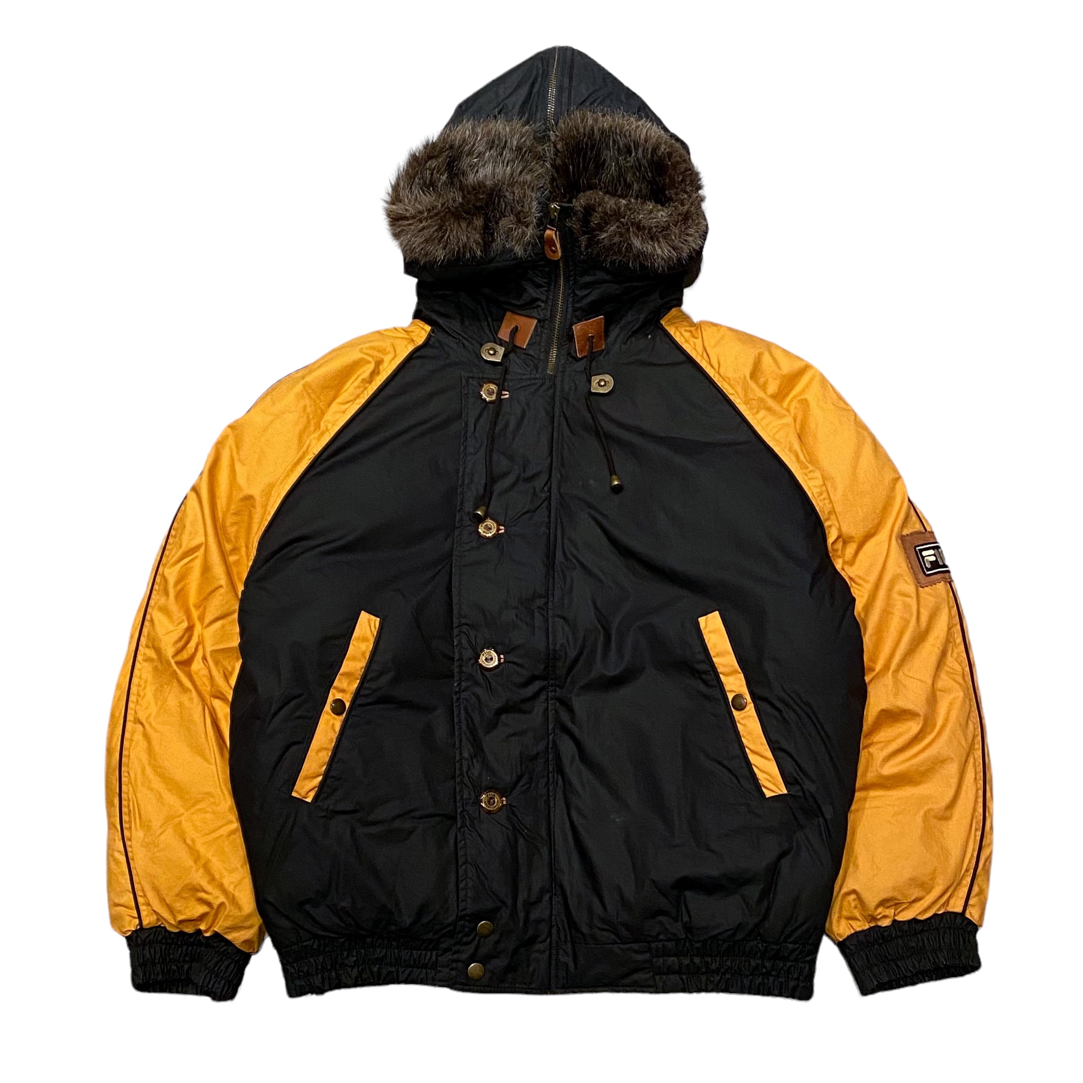 90's FILA Sports Wear N-2B Type Down Jacket M / フィラ フライト ...