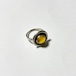 Vintage 925 Silver & Amber Ring