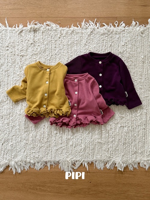 pipi［取寄］frill cardigan 26autumn