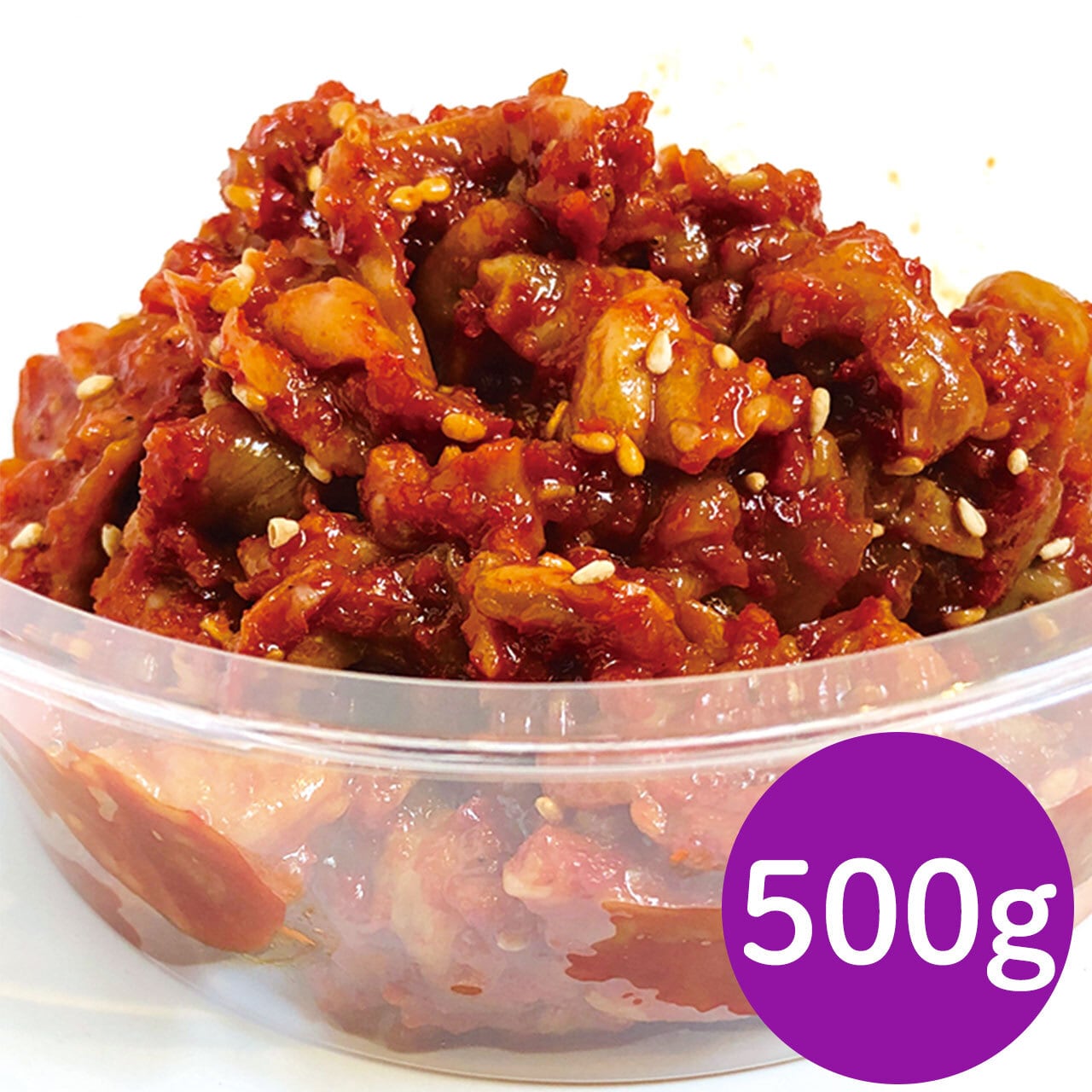 チャンジャ【500g】　韓国家庭料理　ヘバラキ食品