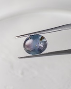 バフトップオーバルカット10×8mm #625【硝子の宝石】箔入
