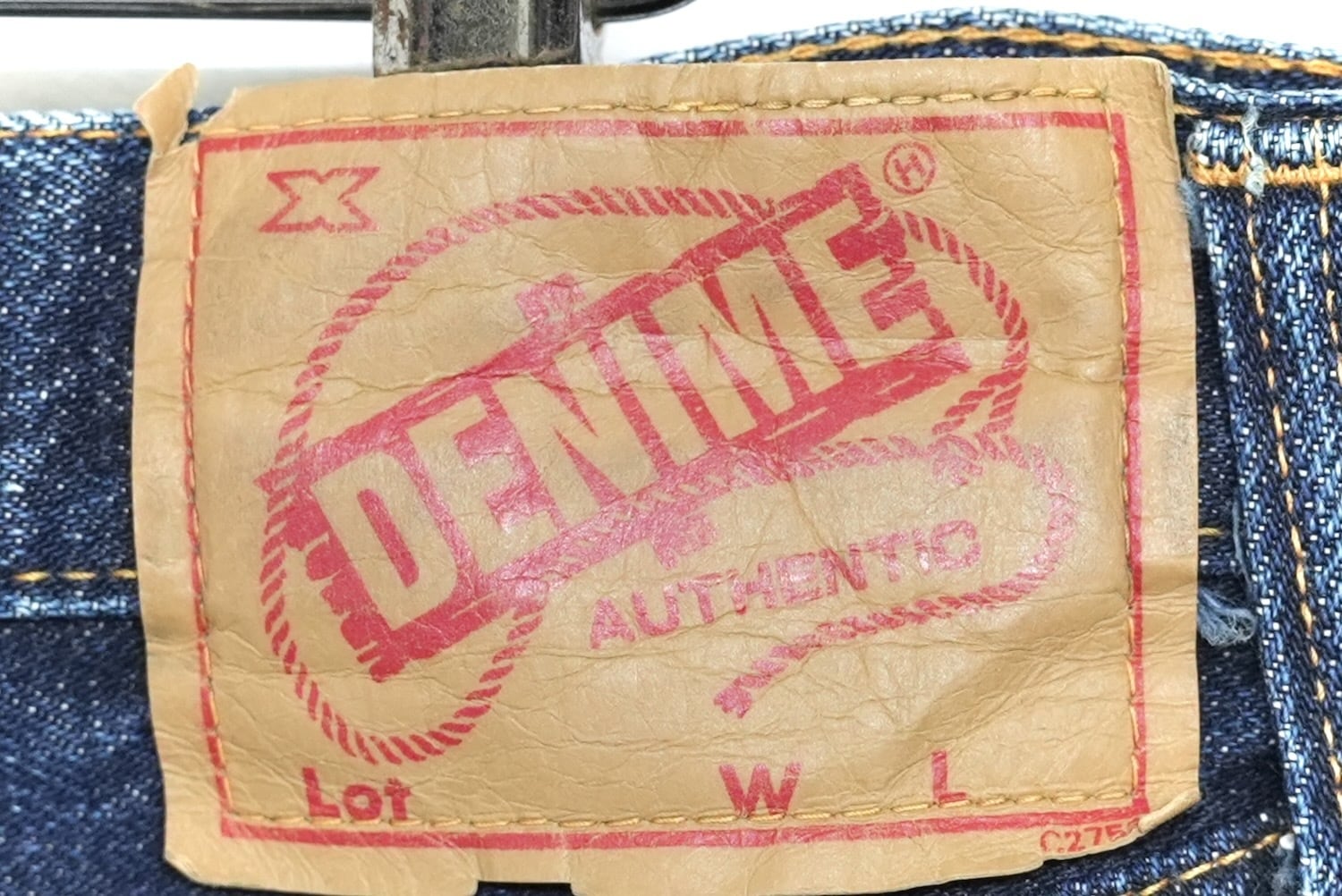 4258 DENIME ドゥニーム 初期 ORIZZONTI 90s W28 日本製 赤耳 ジーンズ