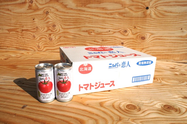 【一部地域送料無料】ニシパの恋人 トマトジュース 無塩 190g缶×30本 4箱セット