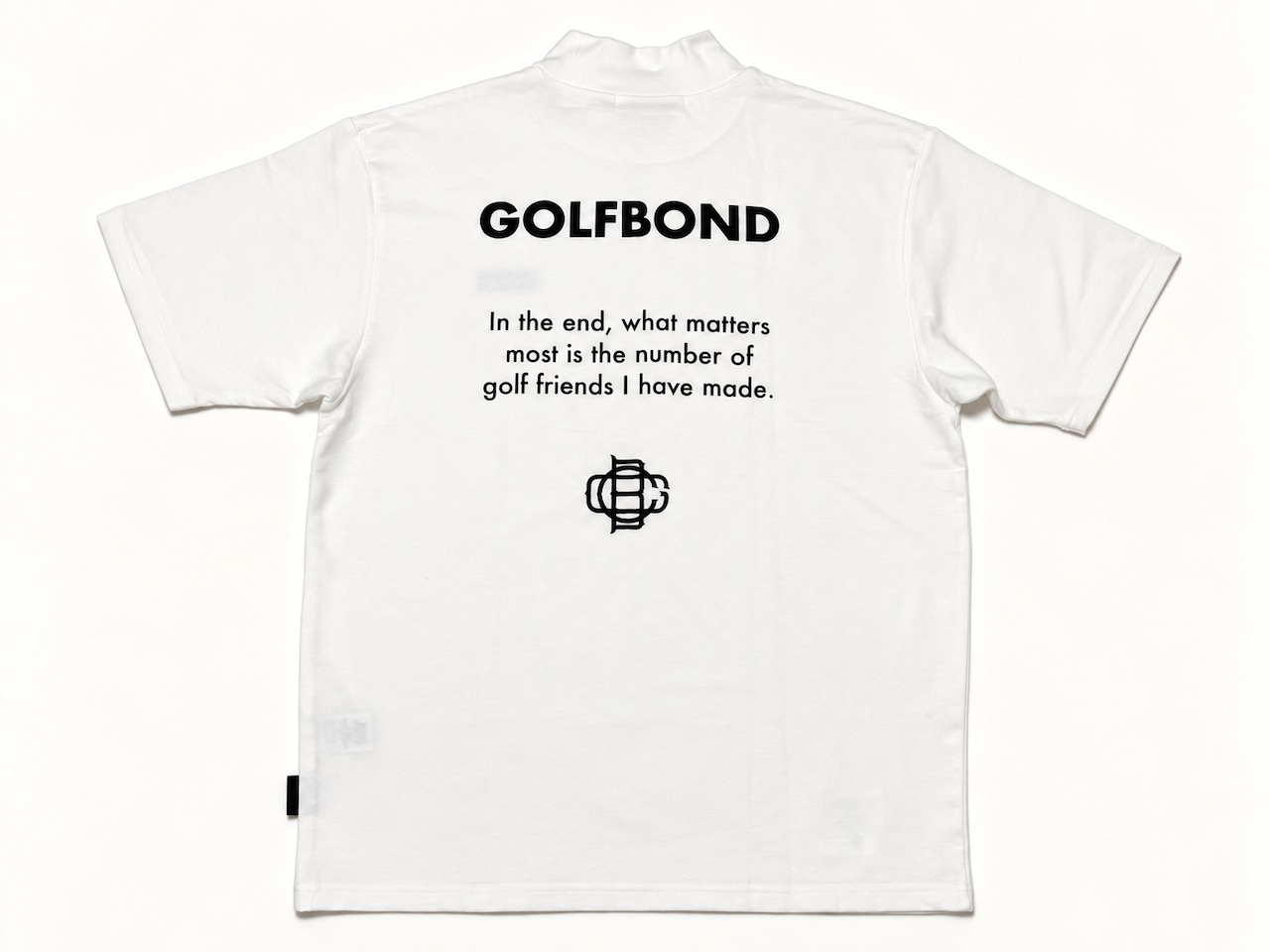 IN THE END MOCK NECK WHITE