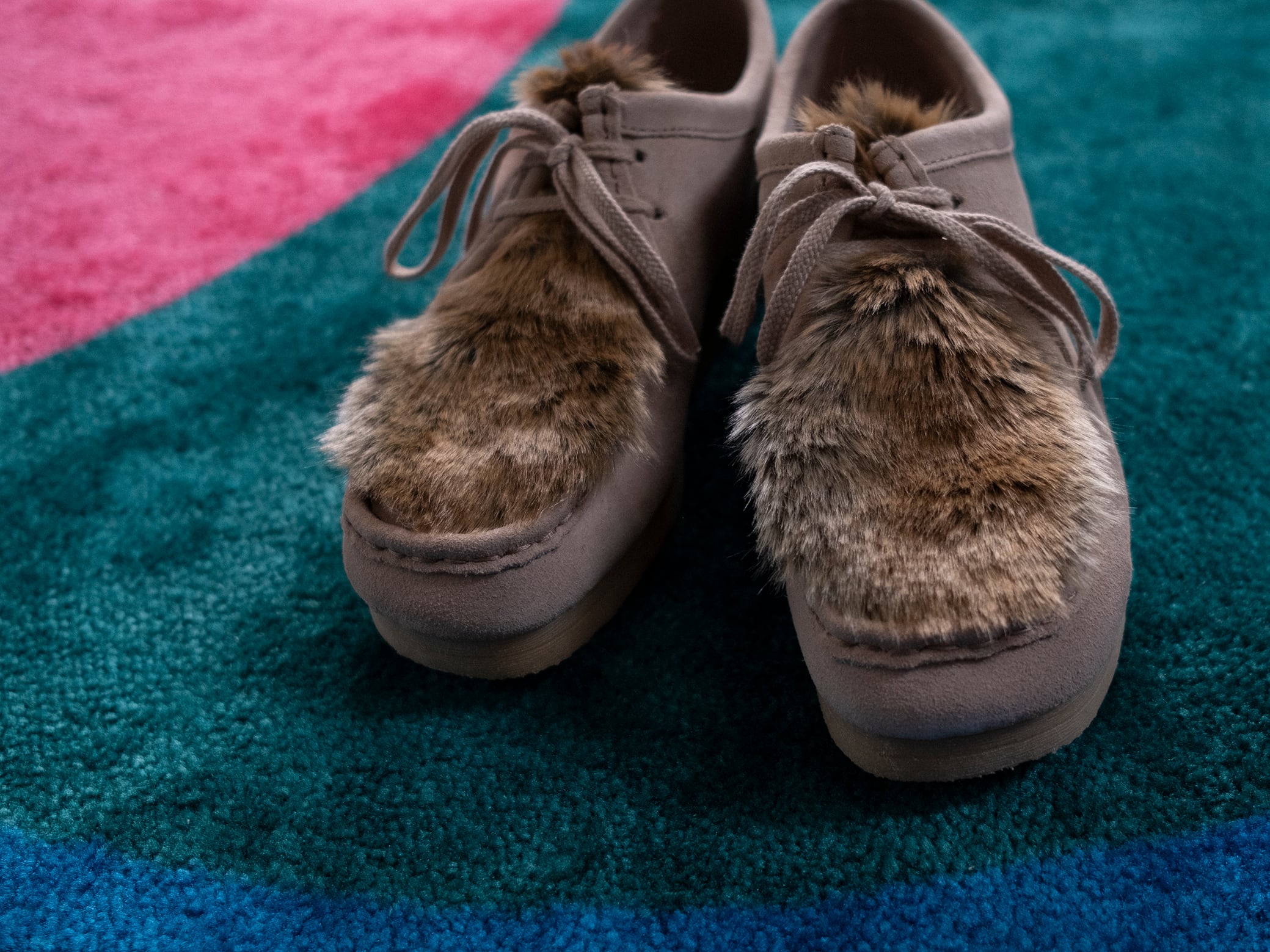 《10月14日正午〜予約販売》【fur_lapin】Shoes quilt(シューズファーキルト) | THEIR THEIR