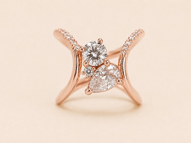 Arc Ring｜Pink Gold Plated