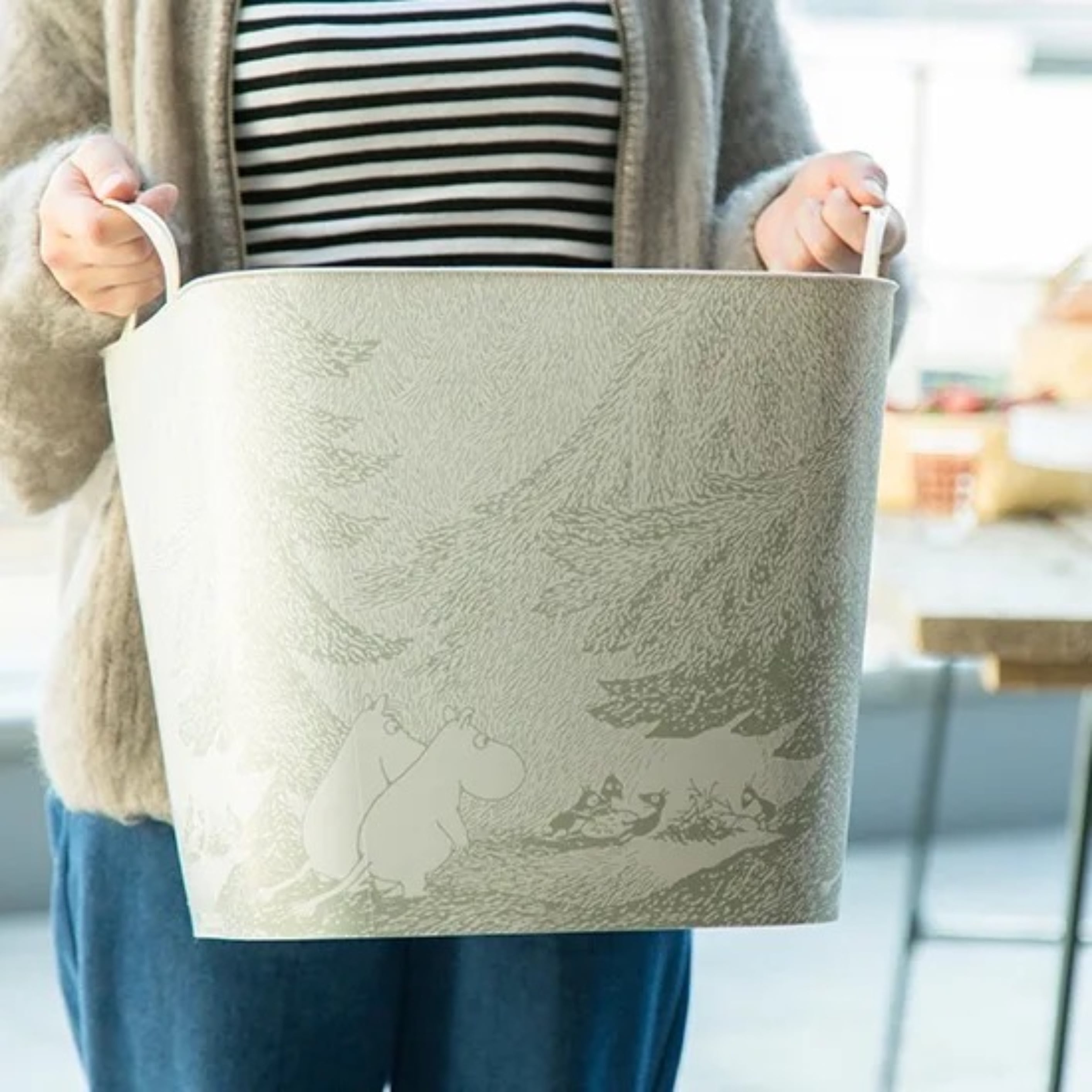 stacksto baquet MOOMIN / ムーミンフォレスト グレーグリーン | Zakka