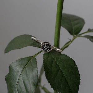 rose W finger ring